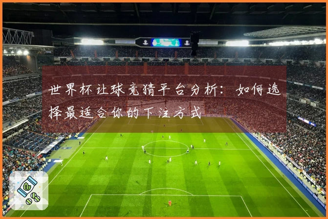 世界杯让球竞猜平台分析：如何选择最适合你的下注方式
